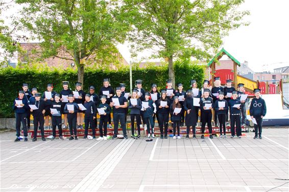 Afscheid van leerlingen in De Speling - Lommel