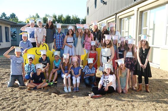 'Afstudeerders' van basisschool Balu - Lommel