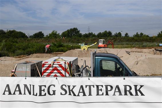 Aftellen naar skatepark - Beringen