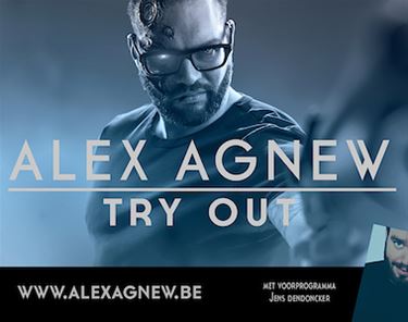 Alex Agnew met try-out in Casino Beringen - Beringen