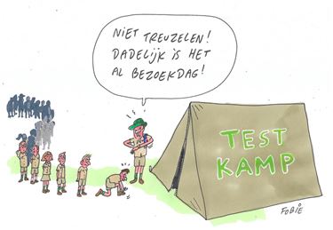 Alle kinderen testen op kamp?