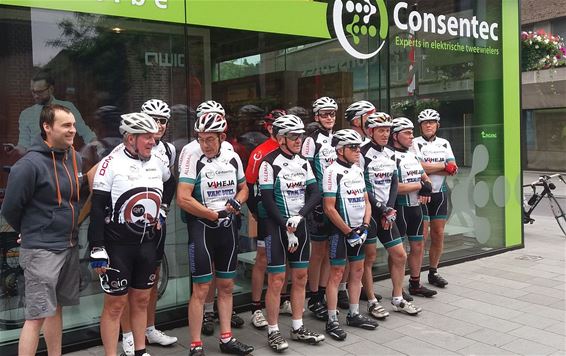 Allemaal op de fiets naar Lourdes - Neerpelt