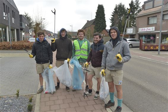 Allemaal samen tegen zwerfvuil - Beringen