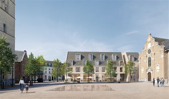 Bree - Ambitieus woonproject versterkt Vrijthof