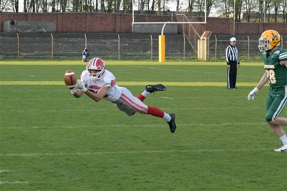 Amsterdam Crusaders maatje te sterk voor Shotguns - Beringen
