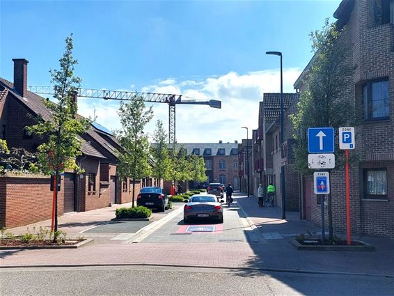 Andere rijrichting Nieuwstraat-Scherpesteenstraat - Peer
