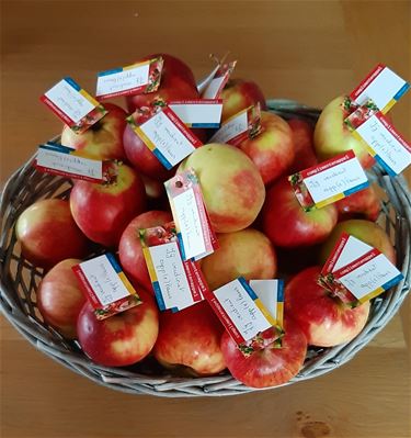 Appelen als complimentje - Beringen