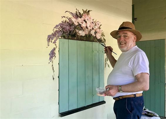 Artiest aan het werk - Neerpelt