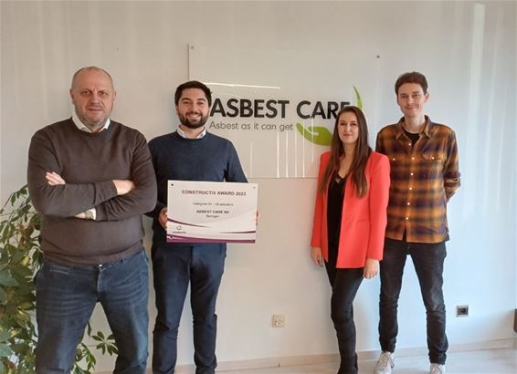 Asbest Care wint Limburgse Constructiv Award - Beringen