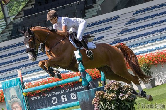 Athina Onassis op jumpingtoernooi - Pelt