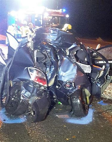 Auto tegen boom op Ringlaan - Lommel