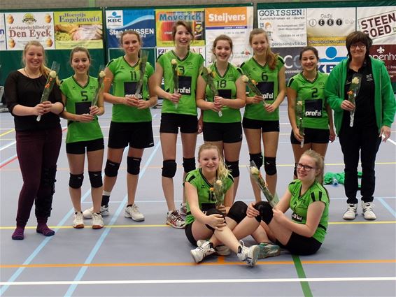 AVOC-dames Kadetten A kampioen - Hamont-Achel