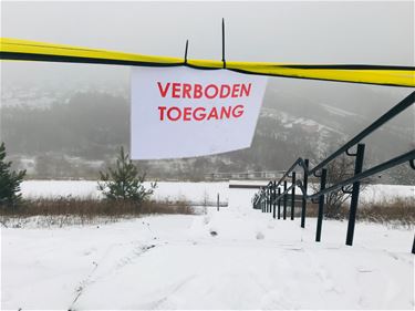 Avonturenberg niet toegankelijk via trappen - Beringen