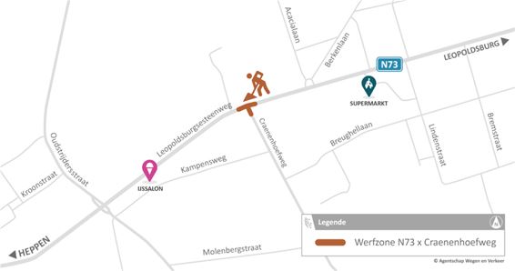 AWV vernieuwt kruispunt - Leopoldsburg