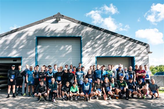 Backyard Run Pelt van start aan Watersportclub - Pelt