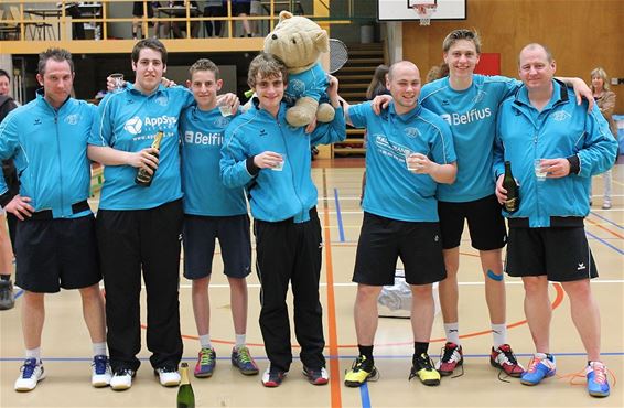 Badminton: 2de ploeg De Bokkerijder vice-kampioen - Overpelt