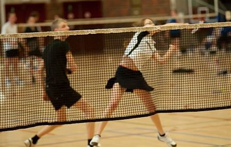 Badmintontornooi in sportcentrum - Neerpelt