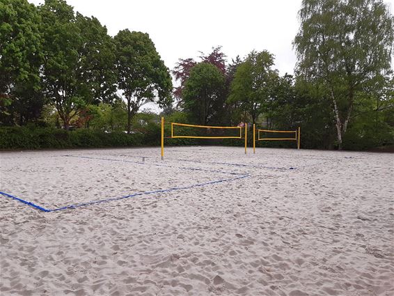 Beachsportterreinen zijn klaar - Hamont-Achel