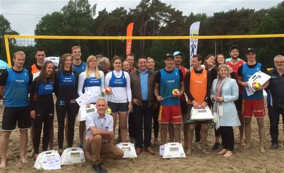 Beachvolley: winst voor de favorieten - Hechtel-Eksel