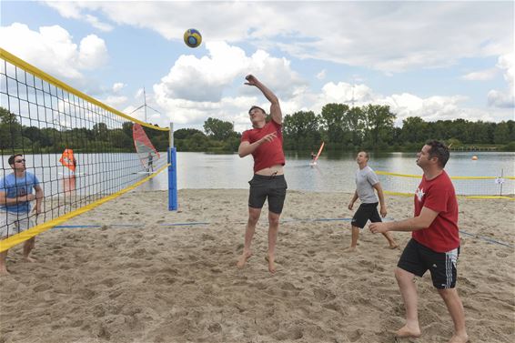 Beachvolleybal aan de Paalse Plas - Beringen