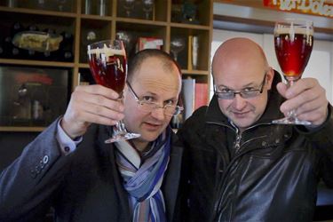 Beenhouwersbier ter ere van François Carmans - Beringen