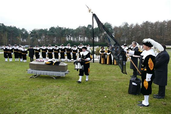 Begrafenis van een schutter - Neerpelt