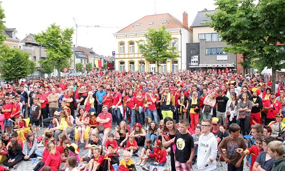 België-VS op nieuw, groot scherm - Peer