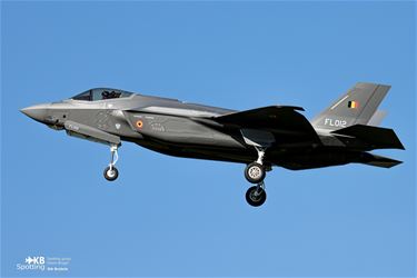 Belgische F-35 gespot boven Kleine-Brogel