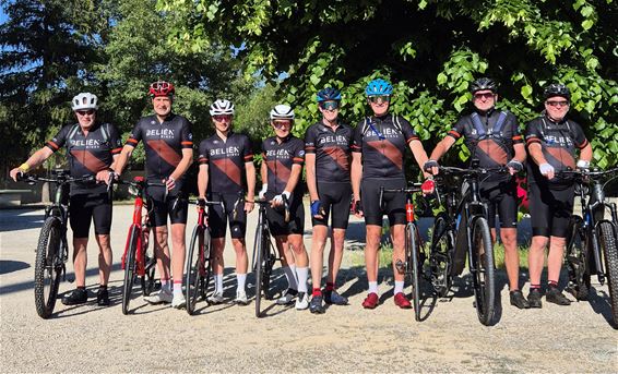 Beliën cycling team kijkt terug op geslaagde trip - Pelt