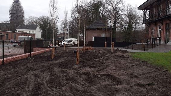 Beplanting rond Liberation Garden - Leopoldsburg