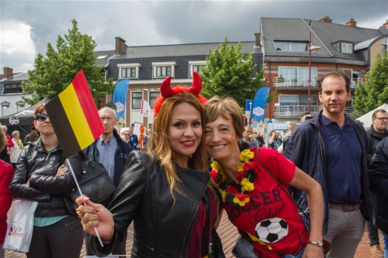 Beringen juicht voor de Rode Duivels - Beringen