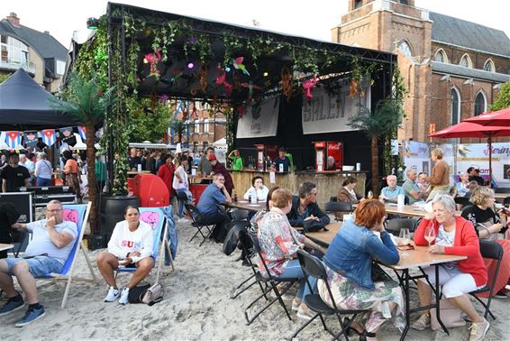 Beringen Beach wordt zomers - Beringen