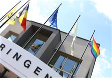 Beringen hangt morgen regenboogvlag op - Beringen