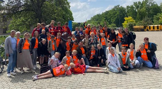 Beringen kleurde oranje - Beringen
