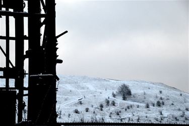 Beringen-Mijn in de sneeuw - Beringen