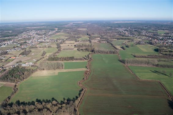 Beringen, verrassend mooi vanuit de lucht - Beringen