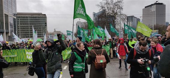 Beringenaren trekken naar klimaatbetoging - Beringen