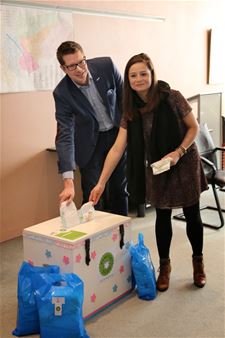 Beringse pamperbank groot succes - Beringen