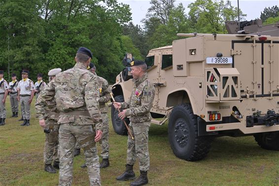 Bevelsoverdracht 1ste Brigade - Leopoldsburg