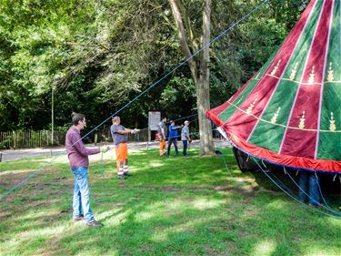 Bijna klaar voor het  jaarlijkse Wereldfeest - Neerpelt