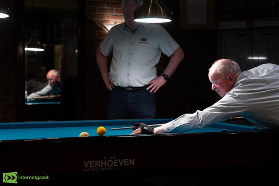 Biljartfotografie én kaderbiljart: precisiewerk - Hamont-Achel & Pelt
