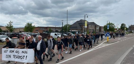 Protest Biotechnicum-leerlingen - Bocholt