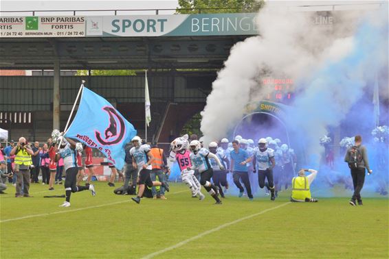 Black Angels winnen Belgian Bowl in mijnstadion - Beringen