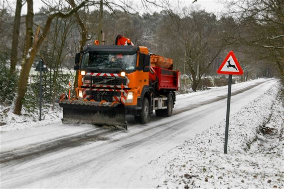 Blijven oppassen voor gladde wegen - Beringen