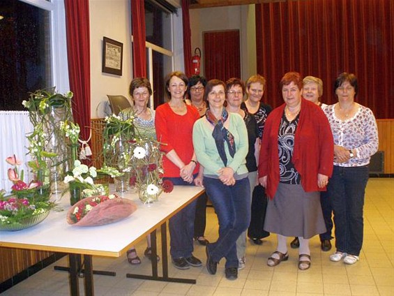 Bloemstukken maken met glas - Hamont-Achel