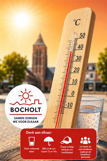Gemeente Bocholt volgt hittegolf van nabij op - Bocholt