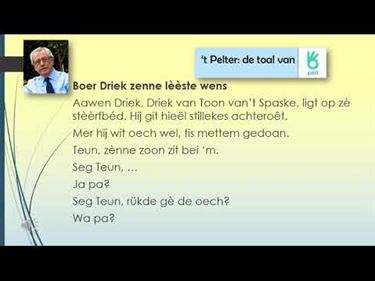 Boer Driek zènne lèèste wens - Pelt