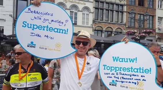 Bokkerijdersteam haalde de 100km - Overpelt