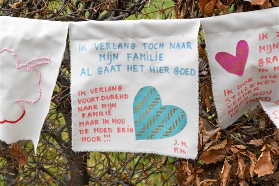 Boodschappen van hoop en liefde voor de familie - Beringen