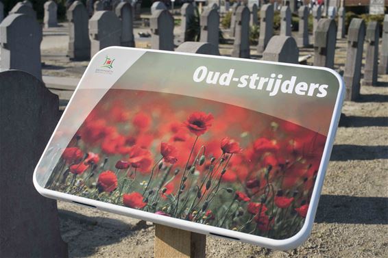 Borden voor parken oud-strijders - Beringen